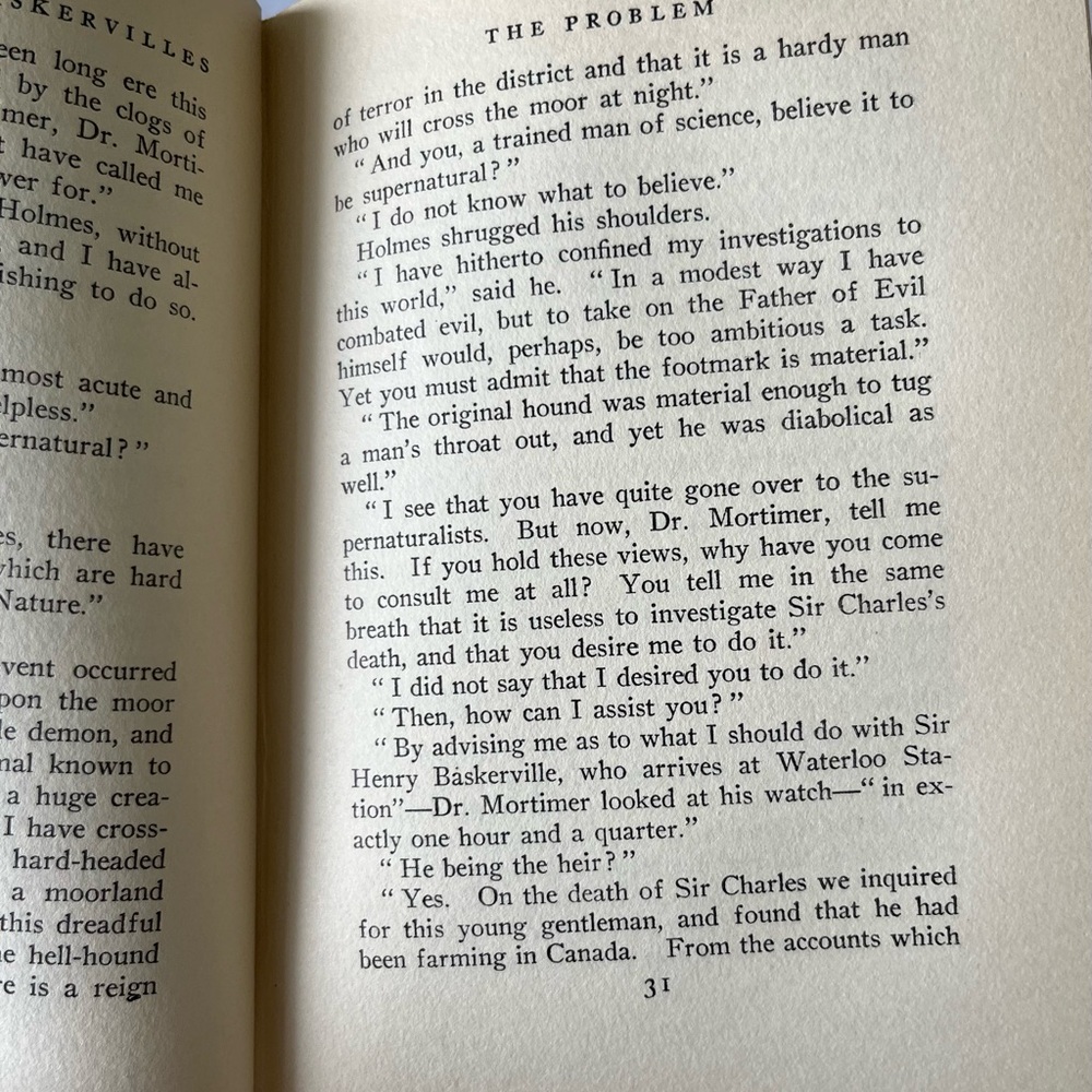 1902 VTG book- A.Conan Doyle: Sherlock Holmes, The Hound of the Baskervilles - Picture 9 of 11